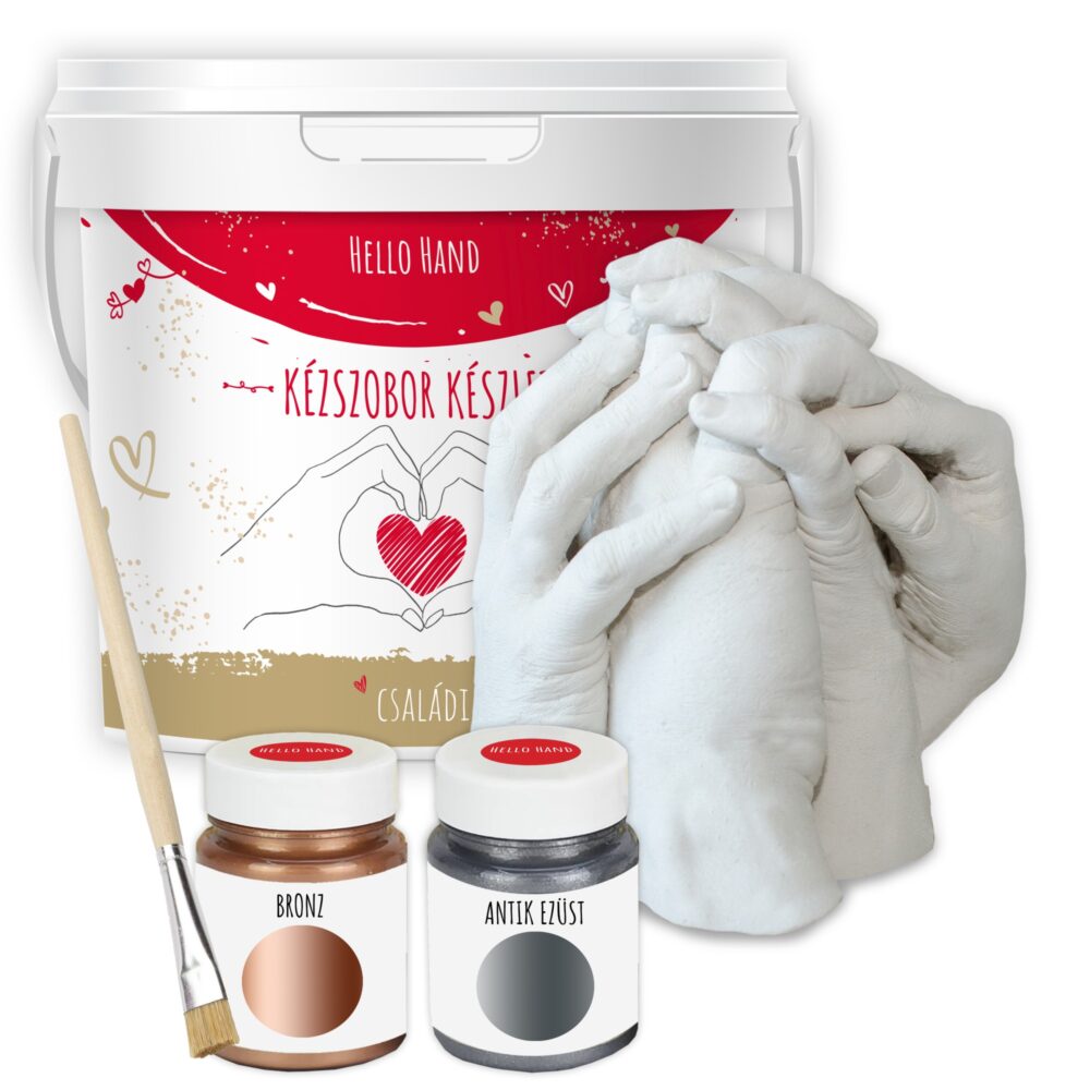 Kézszobor készítő | Családi + Dekorfesték